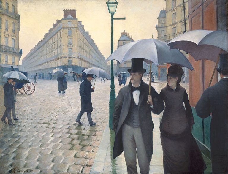 Tammy Ellis Gustave Caillebotte   Jour de pluie a Paris 768x586